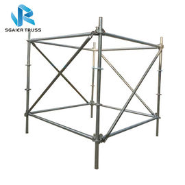 Building Material Aluminium Mobile Scaffold Adjustable Tower Height Easy Handling